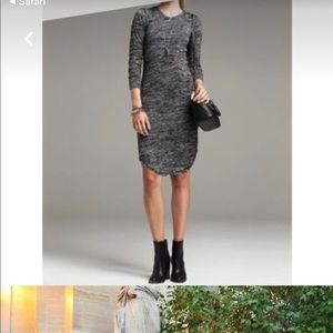 Heather Grey Banana Republic Dress